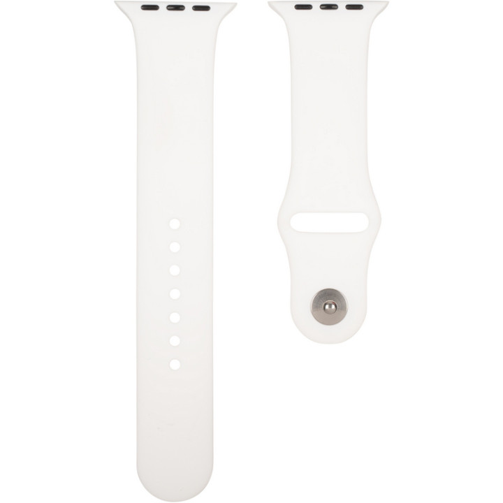 Ремешок Silicone для Apple Watch 42/44/45mm, White