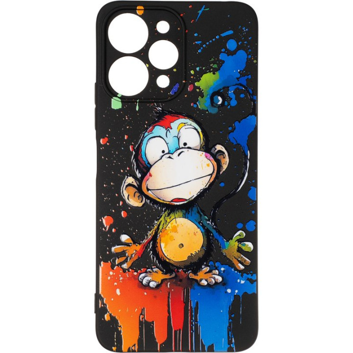 Чохол накладка Gelius Print Case UV для Xiaomi Redmi 12, Monkey