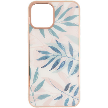 Чохол-накладка Gelius Leaf Case для iPhone 12 Pro Max, Pink Grass