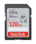 Карта памяти SDXC SanDisk Ultra 128Gb (120Mb/s) (Class 10) (UHS-1)