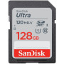 Карта памяти SDXC SanDisk Ultra 128Gb (120Mb/s) (Class 10) (UHS-1)