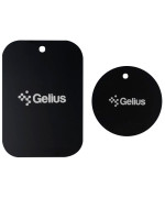 Комплект пластин Gelius для соединения телефона с магнитным автодержателем (2шт), Black