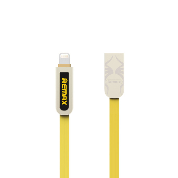 USB Cable Remax (OR) Armor RC-067t 2in1 Lightning / MicroUSB 1м, Yellow