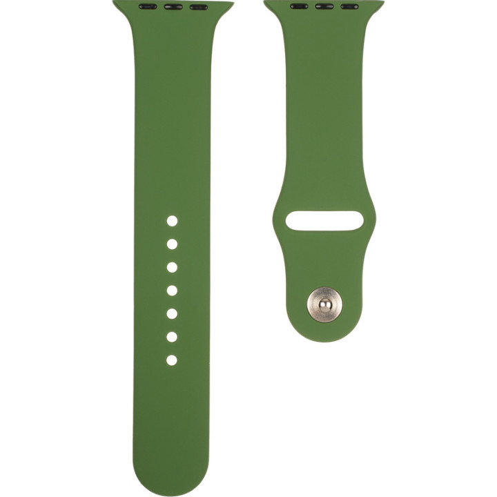 Ремешок Silicone для Apple Watch 42/44/45mm, PacificGreen