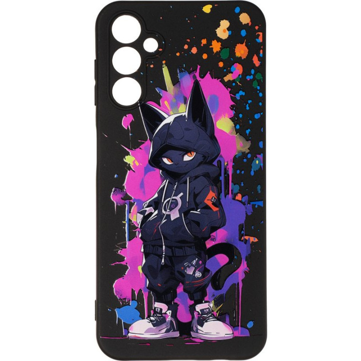 Чехол накладка Gelius Print Case UV для Samsung Galaxy A14 (A145), Gateway cat Pink