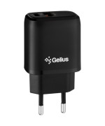Мережевий зарядний пристрій Gelius Pro GP-HC014 USB, PD 3A 20W QC3.0, Black