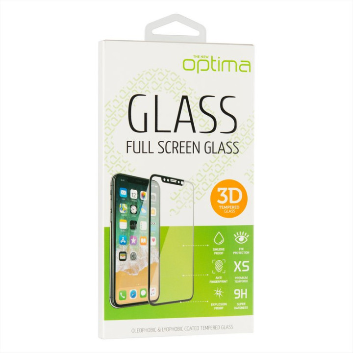 Защитное стекло Optima 3D для Huawei P40 Lite, Black