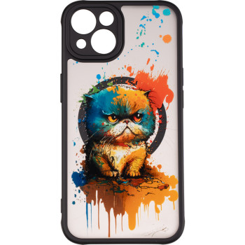 Чохол накладка Gelius Print Case UV (Magsafe) для iPhone 13, Fluffy Cat