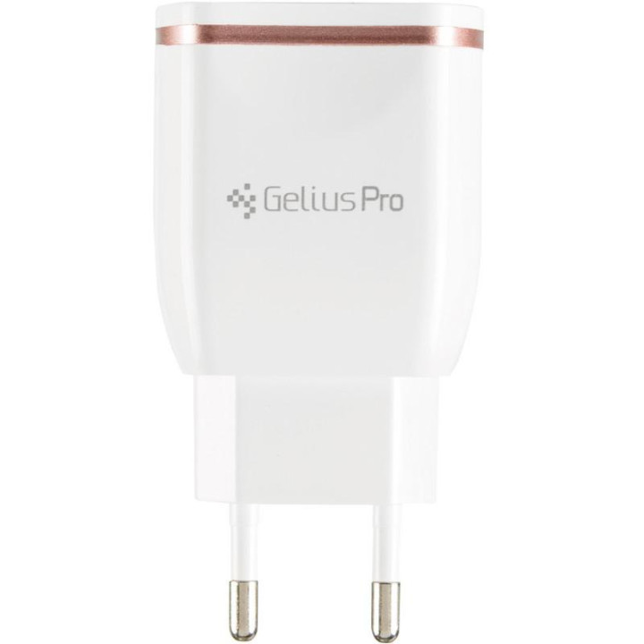 Сетевое зарядное устройство Gelius Pro Exelon GP-HC02 QC2.01USB 2.1A White