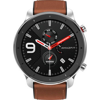 Розумний годинник Smart Watch Xiaomi Amazfit GTR 47 Stainless Steel, Brown