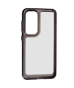 Чехол-накладка Silicon Space Case для Samsung Galaxy S24, Transparent-Black