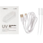 Стерилізатор ультрафіолетовий Gelius Pro UV Disinfection Box GP-UV001 з функцією бездротової зарядки White