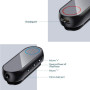 Bluetooth ресивер Baseus BA02 (NGBA02-01), Black