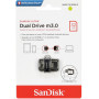 USB-флешка SanDisk Ultra Dual Drive 32Gb USB 3.0 OTG, microUSB, Black