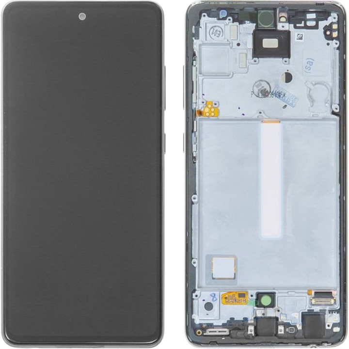 Дисплейный модуль / экран (дисплей + Touchscreen) с рамкой для Samsung A52 2021 / A525, Black