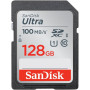 Карта памяти SDXC SanDisk Ultra 128Gb (UHS-1) (100Mb/s) Class 10