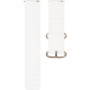 Ремінець для смарт-годинника універсальний Flat marine style (22мм), White