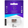 USB Flash флешка T&G Metal Series 105 8Gb USB 2.0, Metal Silver
