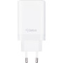 Мережевий зарядний пристрій Gelius Elevaro GP-HC065 USB / 2Type-C 65W з кабелем Type-C to Type-C, White