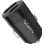 Автомобільний зарядний пристрій Gelius Pro Inch Twix GP-CC010L USB QC3.0 Type-C PD 30W cable Type-C-Lightining , Black