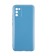 Чехол-накладка Air Color Case для Samsung Galaxy A02S (A025), Electric Blue