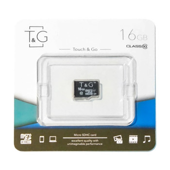 Карта пам`яті microSDHC T&G 16Gb (UHS-1)(Class 10)