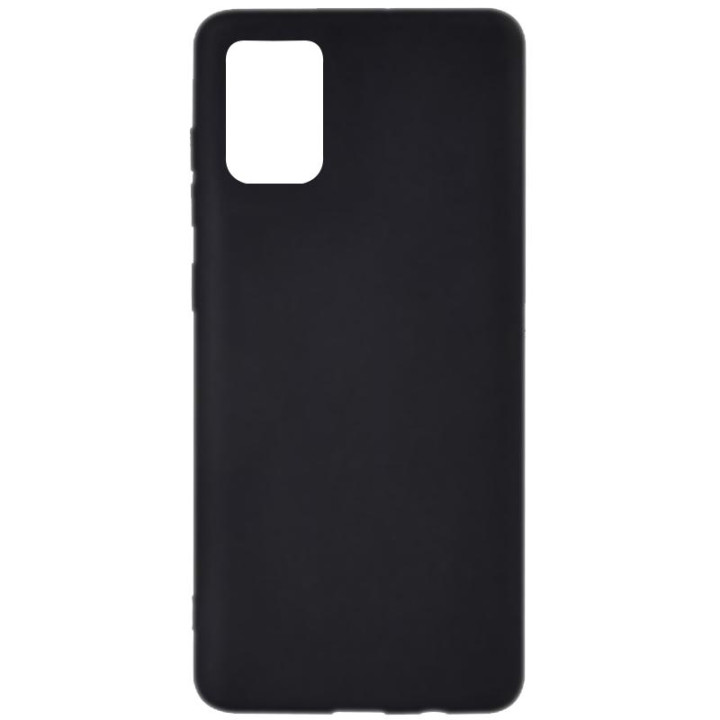 Чехол-накладка Original Silicon Case для Samsung Galaxy A71, Black