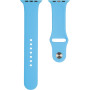 Ремешок Silicone для Apple Watch 42/44/45mm, Blue