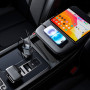 Автомобільний зарядний пристрій XO CC71 4 в 1 USB / Type-C with cable Lightning / Type-C 108W, Metal