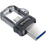 USB-флешка SanDisk Ultra Dual Drive 32Gb USB 3.0 OTG, microUSB, Black