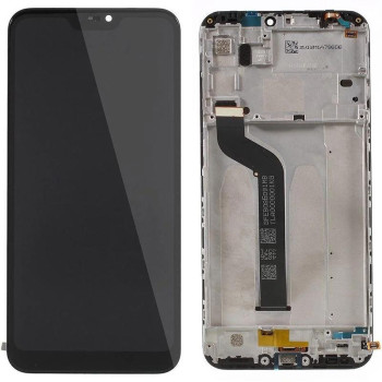 Дисплейний модуль / екран (дисплей + Touchscreen+ frame) для Xiaomi Mi A2 Lite / Redmi 6 Pro LCD, Black