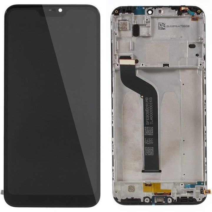 Дисплейный модуль / экран (дисплей + Touchscreen+ frame) для Xiaomi Mi A2 Lite / Redmi 6 Pro LCD, Black