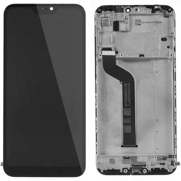 Дисплейний модуль / екран (дисплей + Touchscreen+ frame) для Xiaomi Mi A2 Lite / Redmi 6 Pro LCD, Black