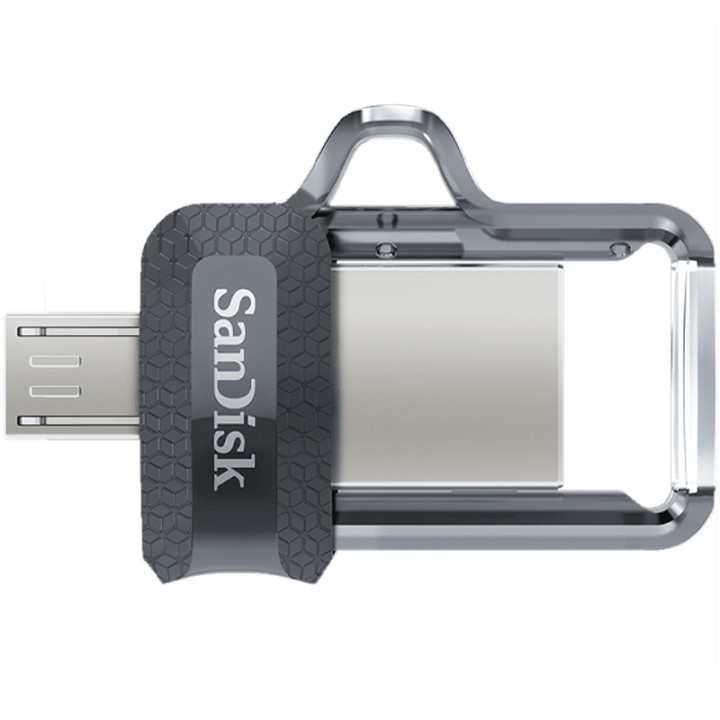USB-флешка SanDisk Ultra Dual Drive 32Gb USB 3.0 OTG, microUSB, Black