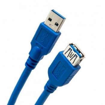 USB 3.0 удлинитель 1,5м (Папа-Мама) AM-AF Blue