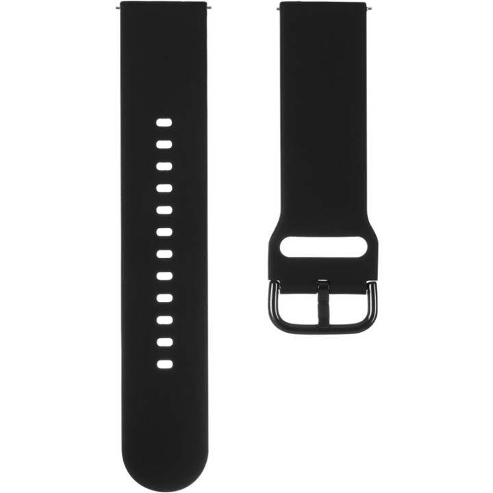 Силіконовий ремінець для смарт-годинника Thick style 22mm, Black