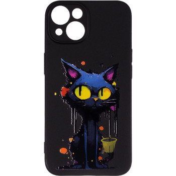 Чохол накладка Gelius Print Case UV для iPhone 14, Cat