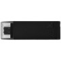 USB 3.2 Flash 32Gb Kingston DT70 Type-C Black