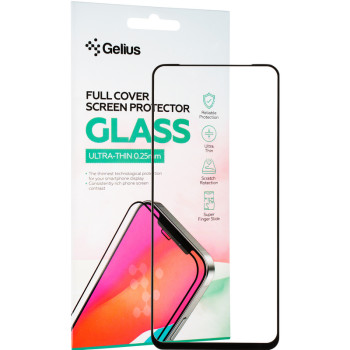 Захисне скло Gelius Full Cover Ultra-Thin 0.25mm для Xiaomi Redmi Note 10 5G, Black
