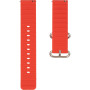 Ремешок для смарт-часов универсальный Flat marine style (22мм), Red
