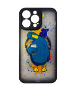 Чехол накладка Gelius Print Case UV (Magsafe) для iPhone 14 Pro, Coffee Duck