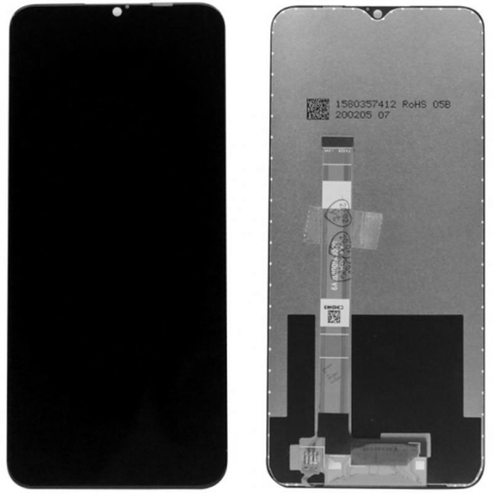Дисплейний модуль / екран (дисплей + Touchscreen) для Oppo A5 2020 / A9 2020 / Realme 5 / 5i / 5s / 6i / C3, OEM, Black