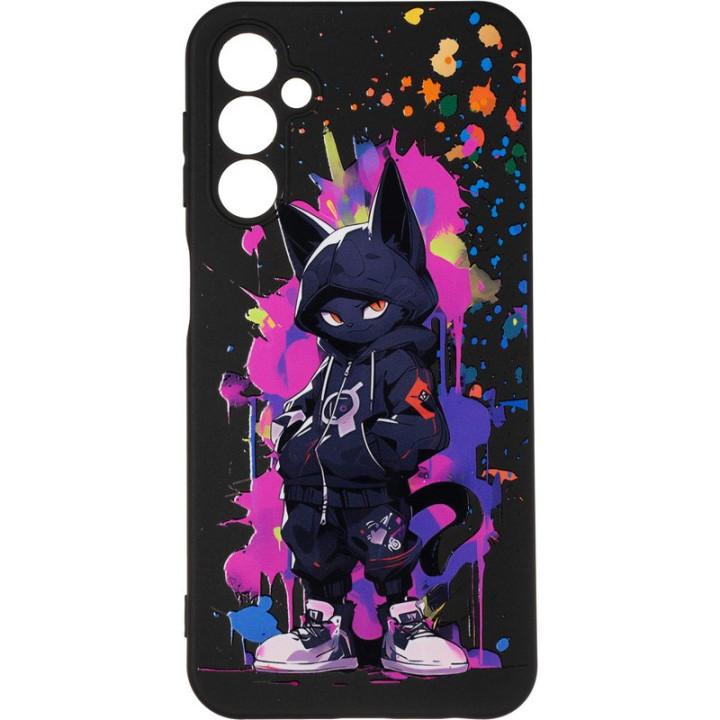 Чохол накладка Gelius Print Case UV для Samsung A24 (A245), Gateway cat Pink