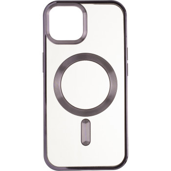 Чехол накладка Chrome Frame Case (MagSafe) для Apple iPhone 15