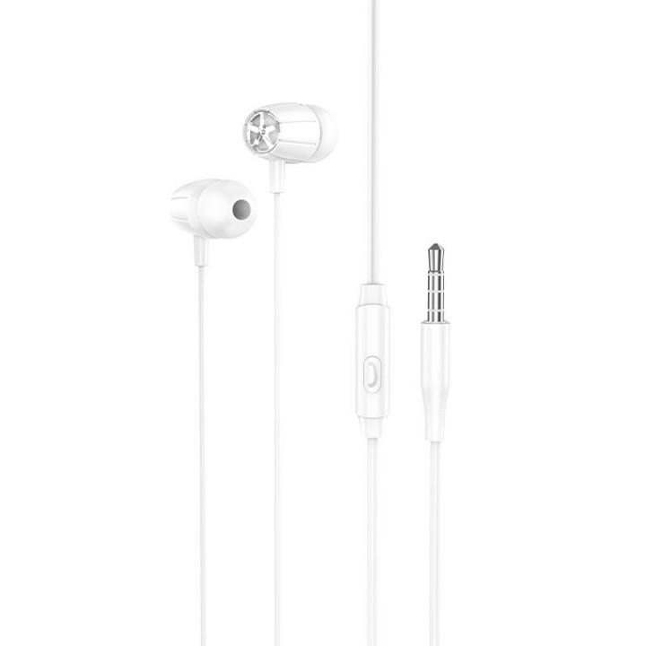 Провідні навушники-гарнітура Hoco M88, White
