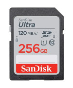 Карта памяти SDXC SanDisk Ultra 256Gb (R120Mb/s)(UHS-1)(Class 10)