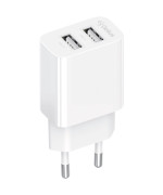 Сетевое зарядное устройство Gelius Simple GP-HC059 2.4A, White
