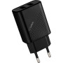 Сетевое зарядное устройство Gelius Pro Vogue GP-HC011 2USB 2.4A, Black