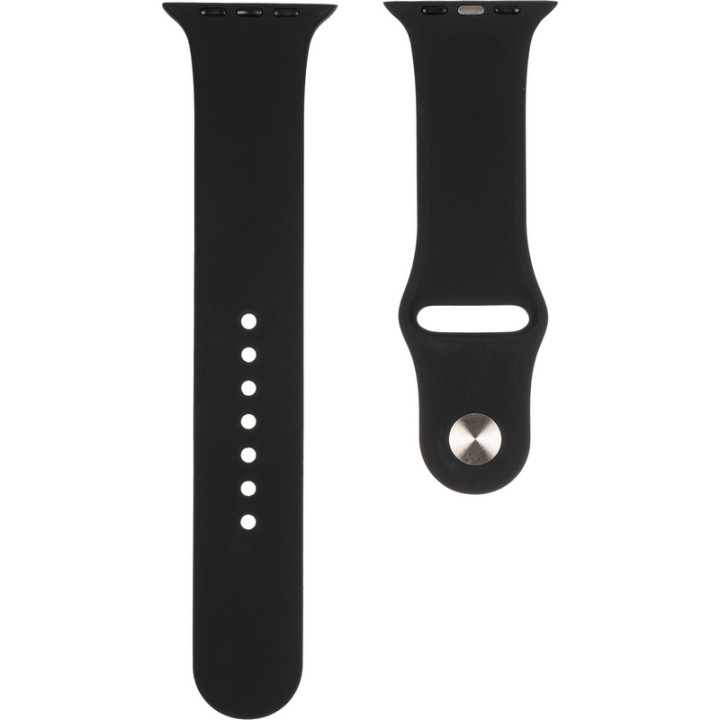 Ремешок Silicone для Apple Watch 42/44/45mm, Black