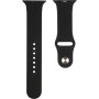 Ремінець Silicone для Apple Watch 42/44/45mm, Black